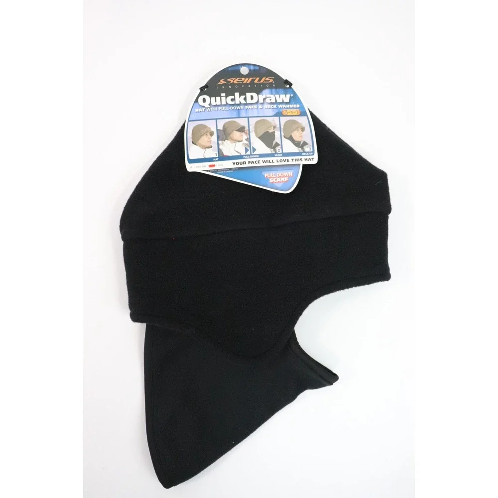 Seirus Quick Draw Original Mask Hat Face An Neck Warmer Size S/M NWT